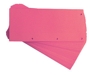 Oxford - Duo de bande de partition 240x105 mm rose 60 pièces