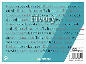 Aurora - Systeemkaart aurora 200x150mm lijn koplijn 210gr | 5 stuks