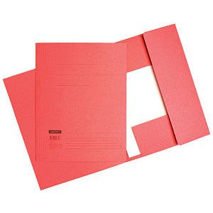 Quantore - dossier de fichiers rouge folio 300gr