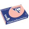 Clairefontaine - Trophée tel, papier coloré, A4, 160 g, 250 feuilles, pêche