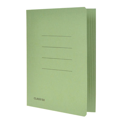 Classex - Classeur Class'ex, 3 rabats pi 18,2 x 22,5 cm (pour carnet pi), vert