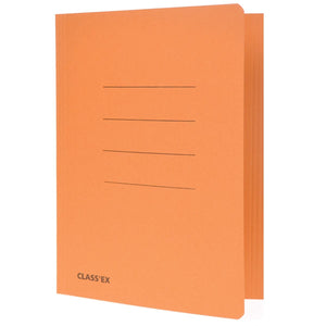 Classex - Classeur Class'ex, 3 rabats pi 18,2 x 22,5 cm (pour carnet pi), orange