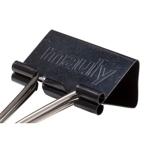 Maul - Pince à papier pliable 215 13mm noir 12 pièces