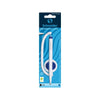 Schneider - Stylo à bille compteur click-fix bleu moyen blister de 1 pièce | 10 pièces