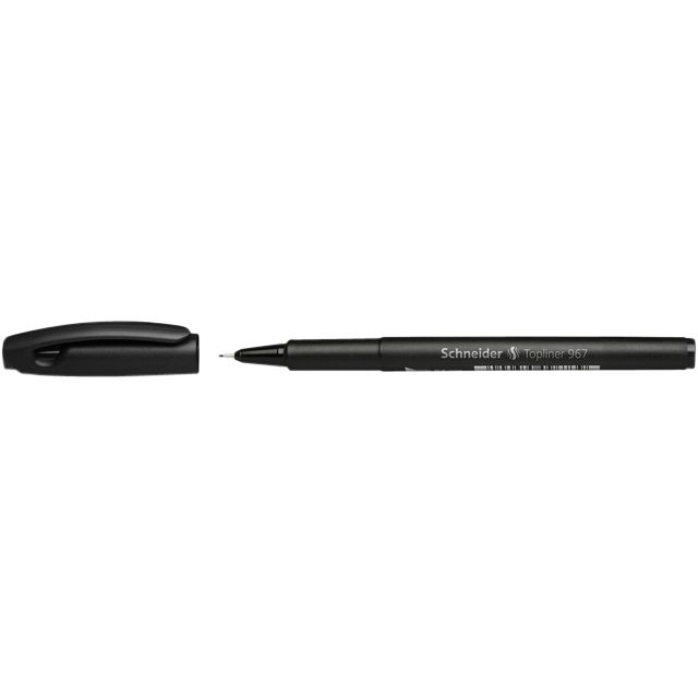 Schneider - Fineliner 967 0,4mm noir | 10 pièces