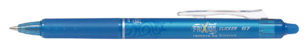 Pilote - Rollerpen Pilot Frixion Clicker Bleu clair 0,35 mm | 12 pièces