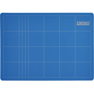 Desq - Tapis de découpe A4 300x220mm bleu