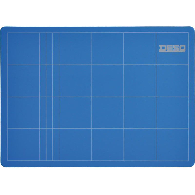 Desq - Tapis de découpe A4 300x220mm bleu