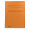 Classex -  Class'ex dossiermap, 3 kleppen ft 23,7 x 34,7 cm (voor ft folio), oranje