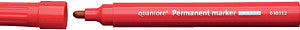 Quantore - Permanent marker rond 1-1.5mm rood