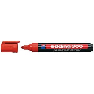 Edding - Edding Marker permanent 300 Red