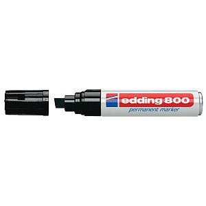 Edding - Viltstift  800 schuin 4-12mm zwart | 5 stuks