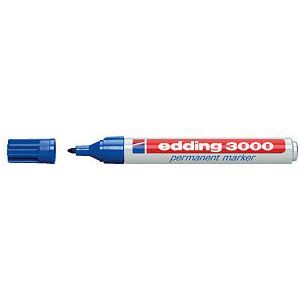 Edding - Felt -Tip Edding 3000 autour du bleu 1,5-3 mm | 10 pièces