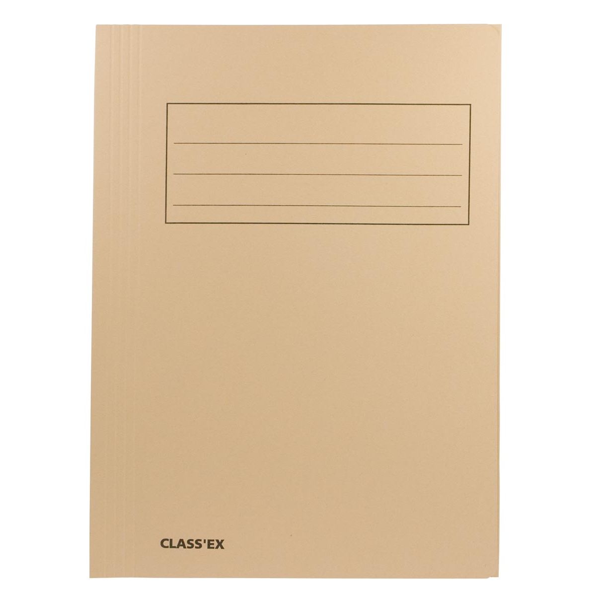 Classex -  Class'ex dossiermap, 3 kleppen ft 23,7 x 34,7 cm (voor ft folio), gems