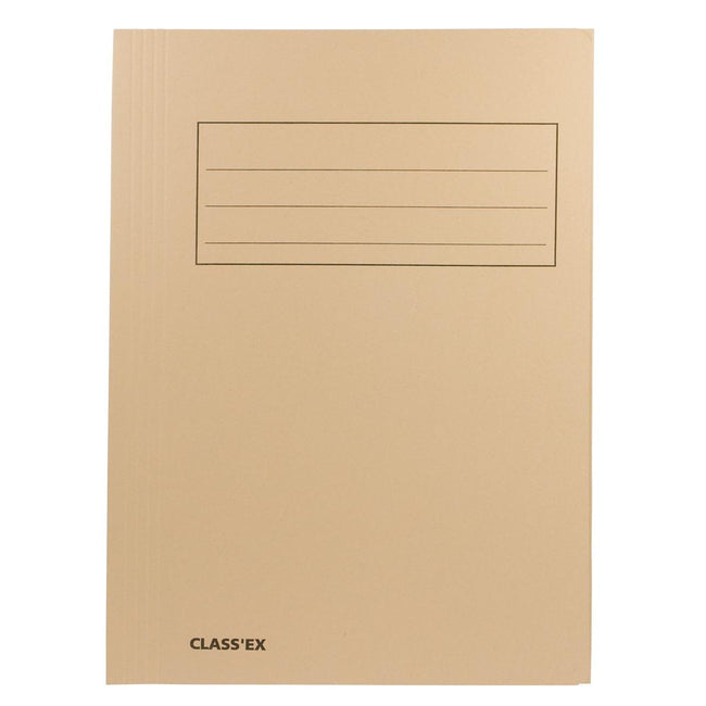 Classex -  Class'ex dossiermap, 3 kleppen ft 23,7 x 34,7 cm (voor ft folio), gems