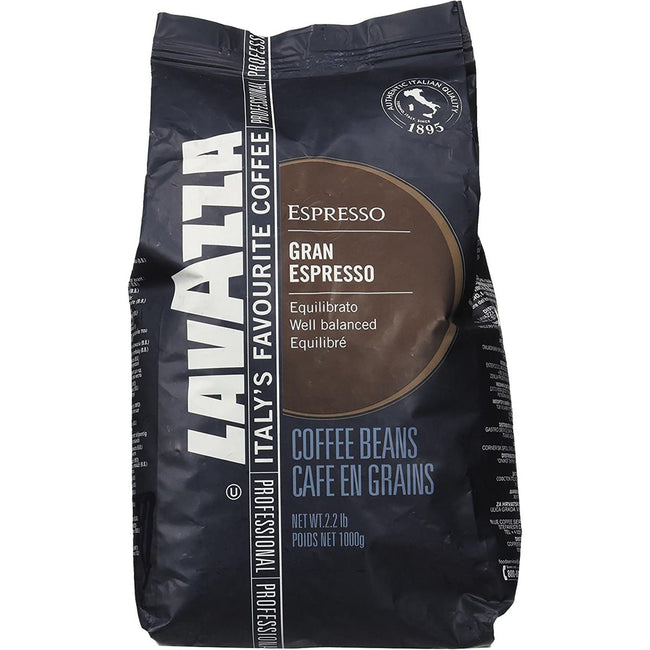 Lavazza - Coffee Beans Grand Espresso, sac de 1 kg