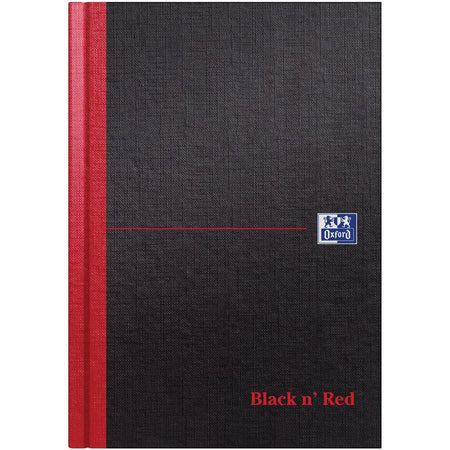 Oxford - Carnet Black n' Red A5 ligne 96 feuilles