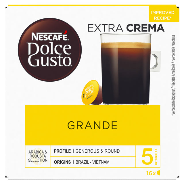 Dolce Gusto - Tasses à café grande 16 pièces