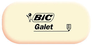 Bic - Gum Galet pvc vrij zacht potlood wit