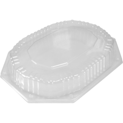 Klika - Deckel | Catering -Skala Recyceltes Haustier | Hoch | Transparent 110 Stücke