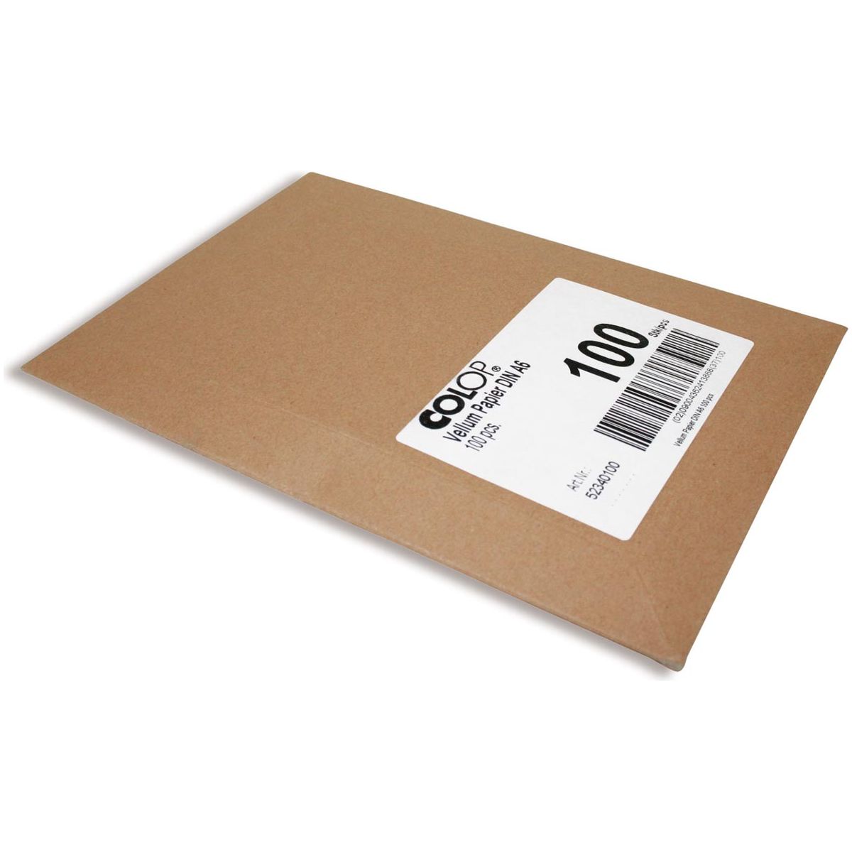 Colop - Pergamentpapier Din A6, Pack von 100 Stücken