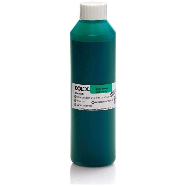 Colop - Encre Flash, vert 250 ml