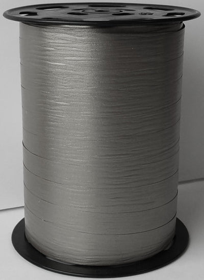 Ruban à friser - aspect papier 10mm x 250 mètres coloris 05 Argent