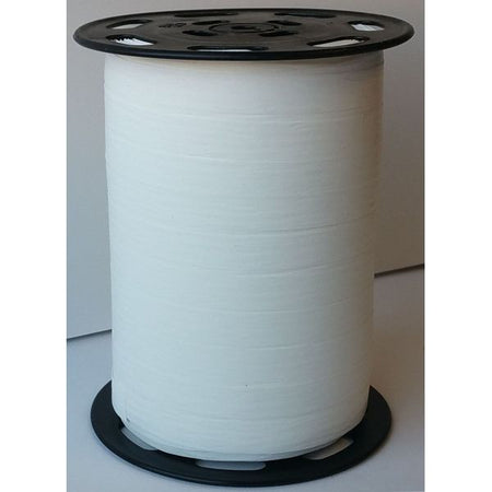 Ruban à friser aspect papier 10mm x 250 mètres couleur 51 Blanc