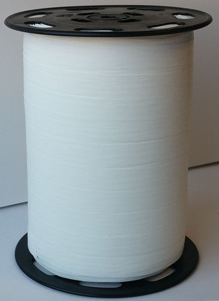 Ruban à friser aspect papier 10mm x 250 mètres couleur 51 Blanc
