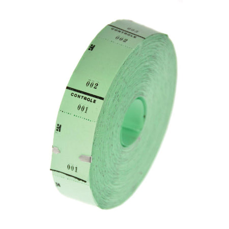 Klika - Rouleau de tickets, 1000 tickets, vert