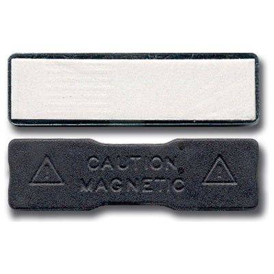 Klika - badge magnétique + auto-adhésif 44x13 mm - 60 pièces