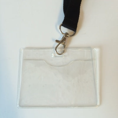 Klika -  Badge met keycord 90x56 mm 25 stuks