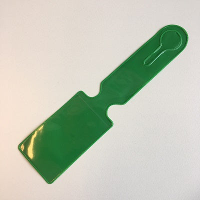 Klika -  Kofferlabel 55x230mm groen insteek 250st