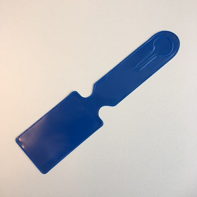 Klika - Kofferetikett 55x230mm blaue Einlage 250 Stk