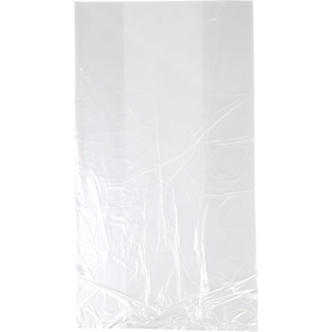 Top Qualität - Tasche | Seitenfaltentasche | HDPE | 28/ 8x56cm | transparent | 5000 Stück