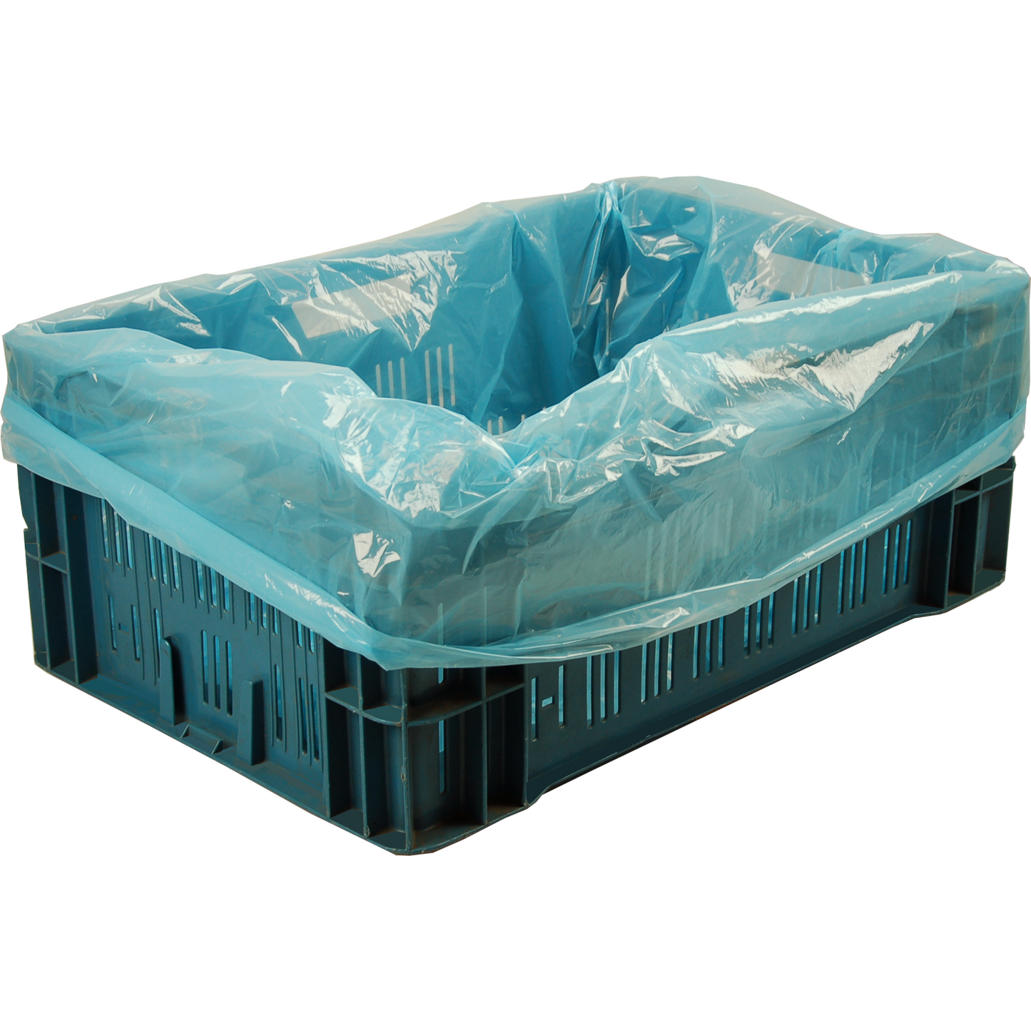 Top Quality -  Zak | Kratzak | HDPE | 60/ 21x80cm | blauw | 500 stuks