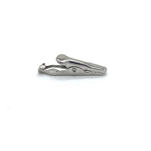 Klika -  Knijpertje vernikkeld, lengte 31 mm