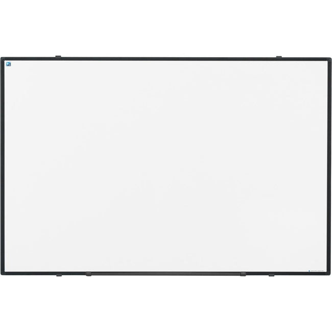 Smit Visual - Softline whiteboard, emaille, magnetisch, zwart profiel, 60 x 90 cm