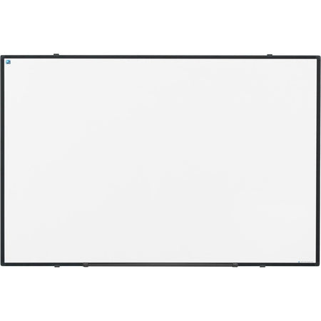 Smit Visual - Tableau blanc Softline, émail, magnétique, profil noir, 90 x 60 cm