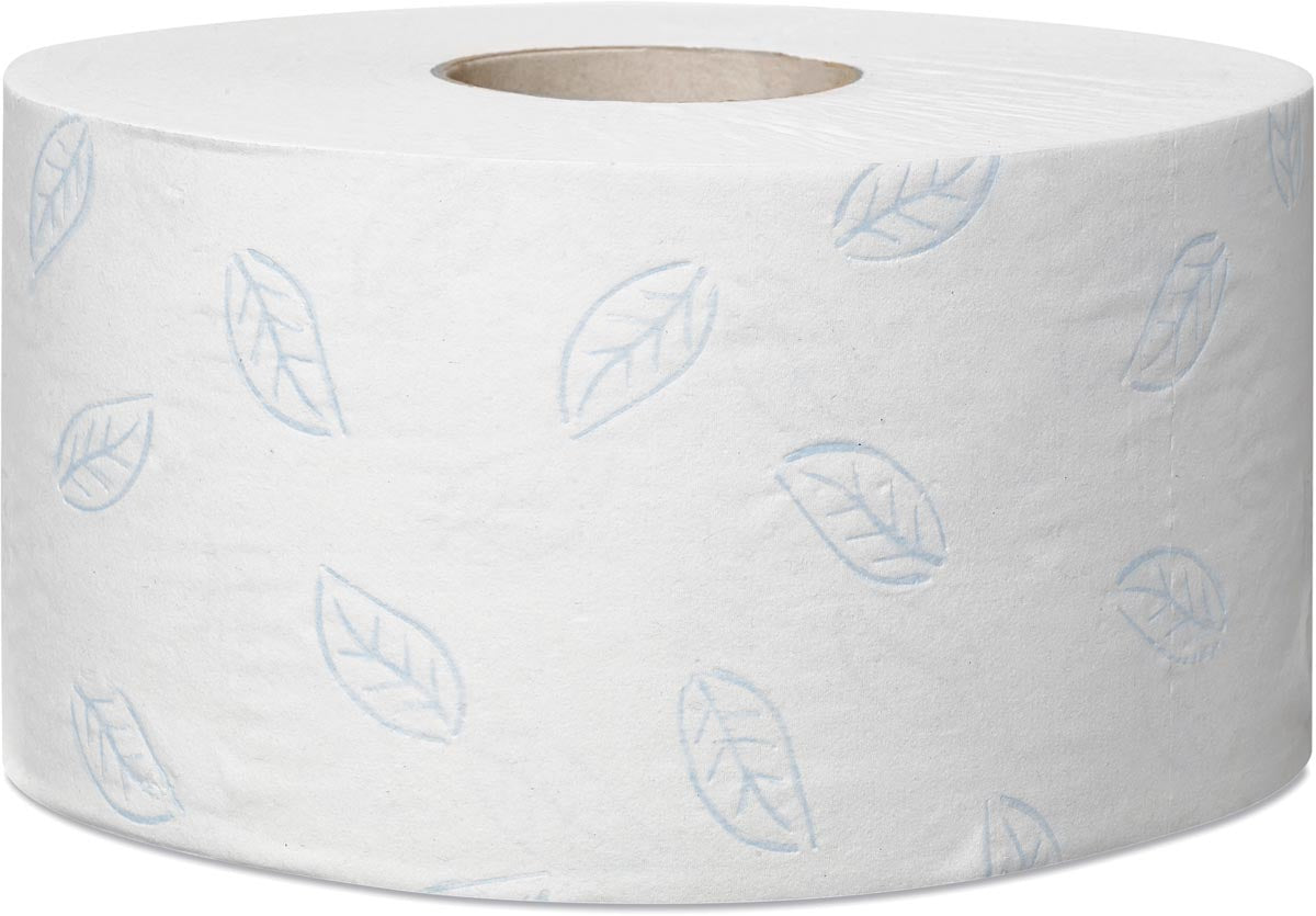 Tork - Mini Jumborol Toilet Paper Soft, 2yer, système T2, blanc