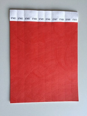 Klika - Bracelets Access couleur rouge 100 pièces