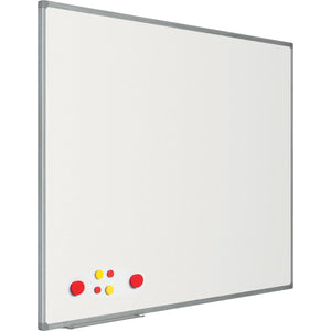 Smit Visual - tableau blanc, acier laqué, magnétique, 120 x 90 cm