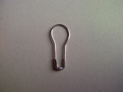 Klika -  Veiligheidsspeld lampvormig 22mm vernick
