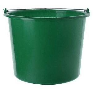 Büro - Bucket Plastik 12l Grün | 1 Stück