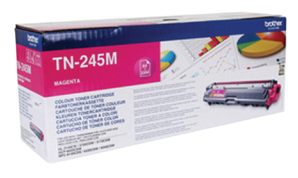 Bruder - Toner, 2.200 Seiten, OEM TN -2445M, Magenta