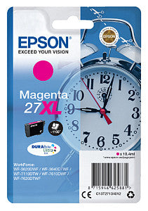 EPSON - Inkcartridge 27xl, 1 100 pages, OEM C13T27134012, Magenta