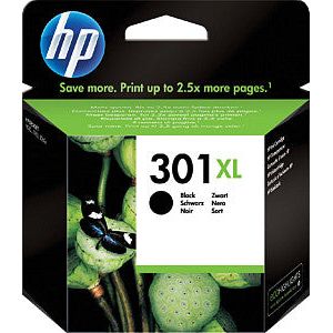 HP - Inkcartridge CH563EE 301XL Schwarzer HC