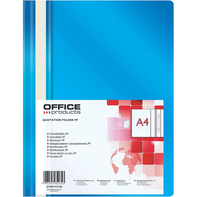 OFFICE products -   snelhechtmap, blauw