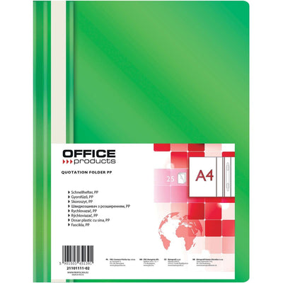 OFFICE products -   snelhechtmap, groen