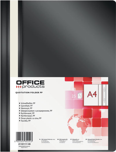 OFFICE products -   snelhechtmap, zwart